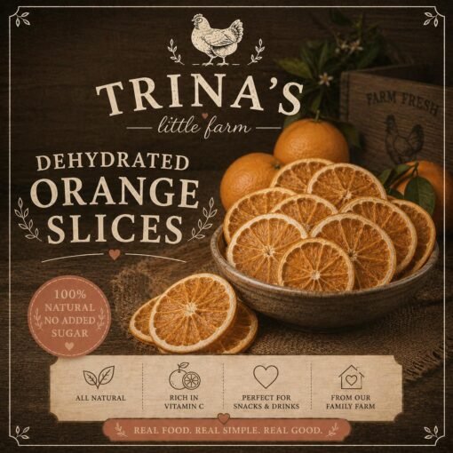 Dehydrated Orange Slices (50+ in a Pack)