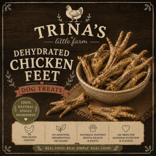 Dried Chicken Feet x 30 (Dog Treats)