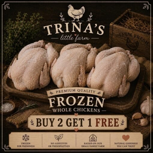 Freshly Frozen Chicken - Buy 2 get 1 FREE - Less than 7 days Frozen